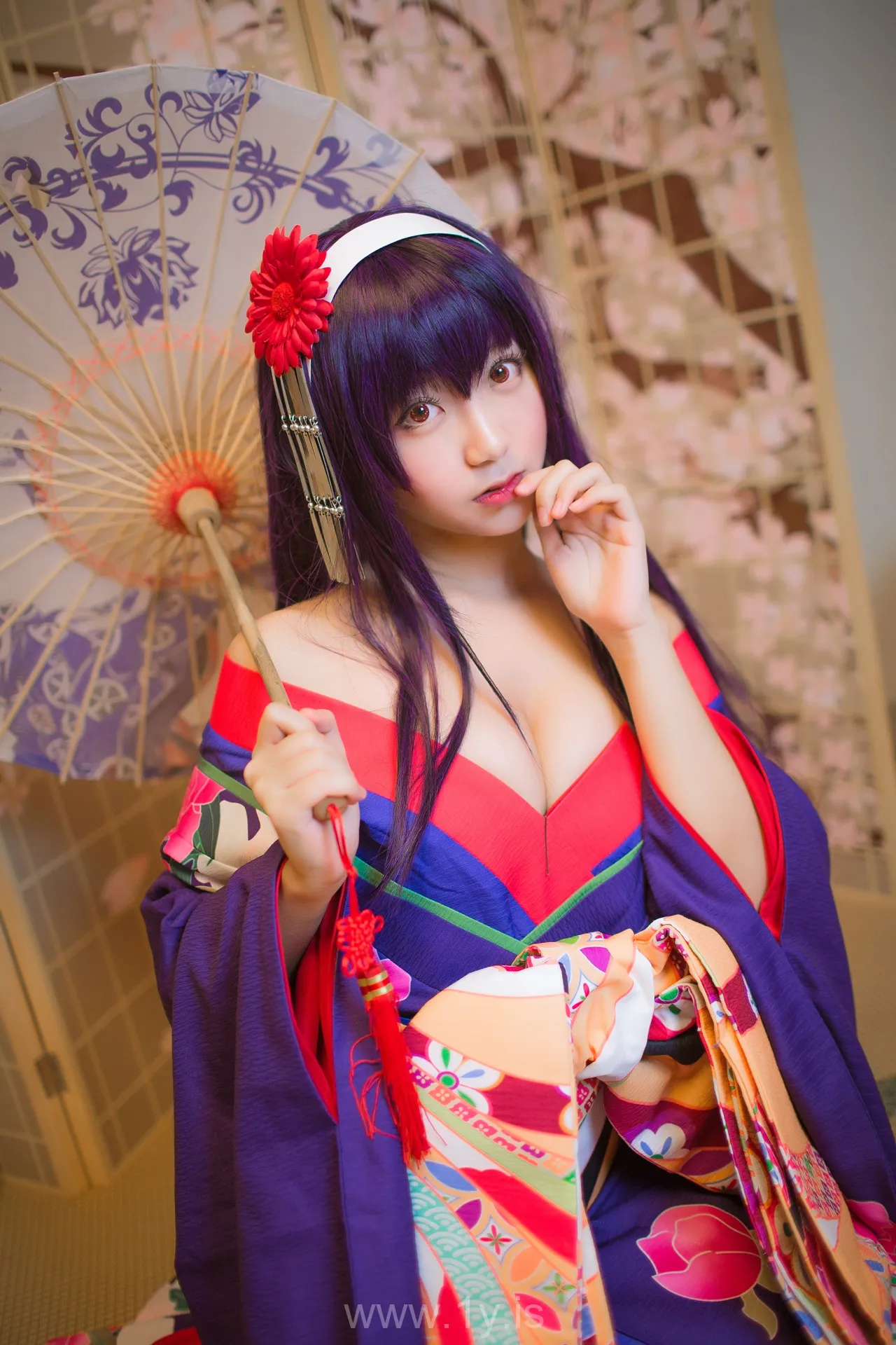 Coser@黑川 NO.025 Decent & Graceful Asian Babe 霞之丘诗羽学姐